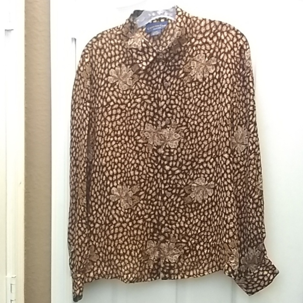FINAL MARKDOWN Ladies' Charter Club Silk Blouse (14P)